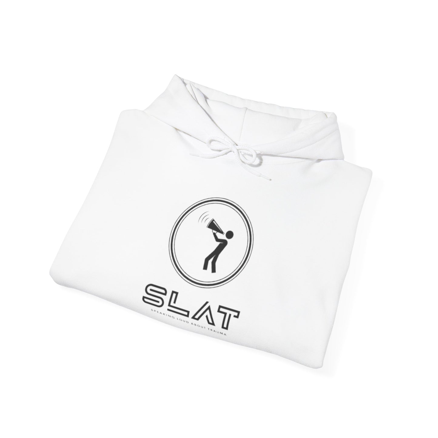 SLAT Unisex Heavy Blend Hooded Sweatshirt, Cozy Pullover, Everyday Comfort Wear