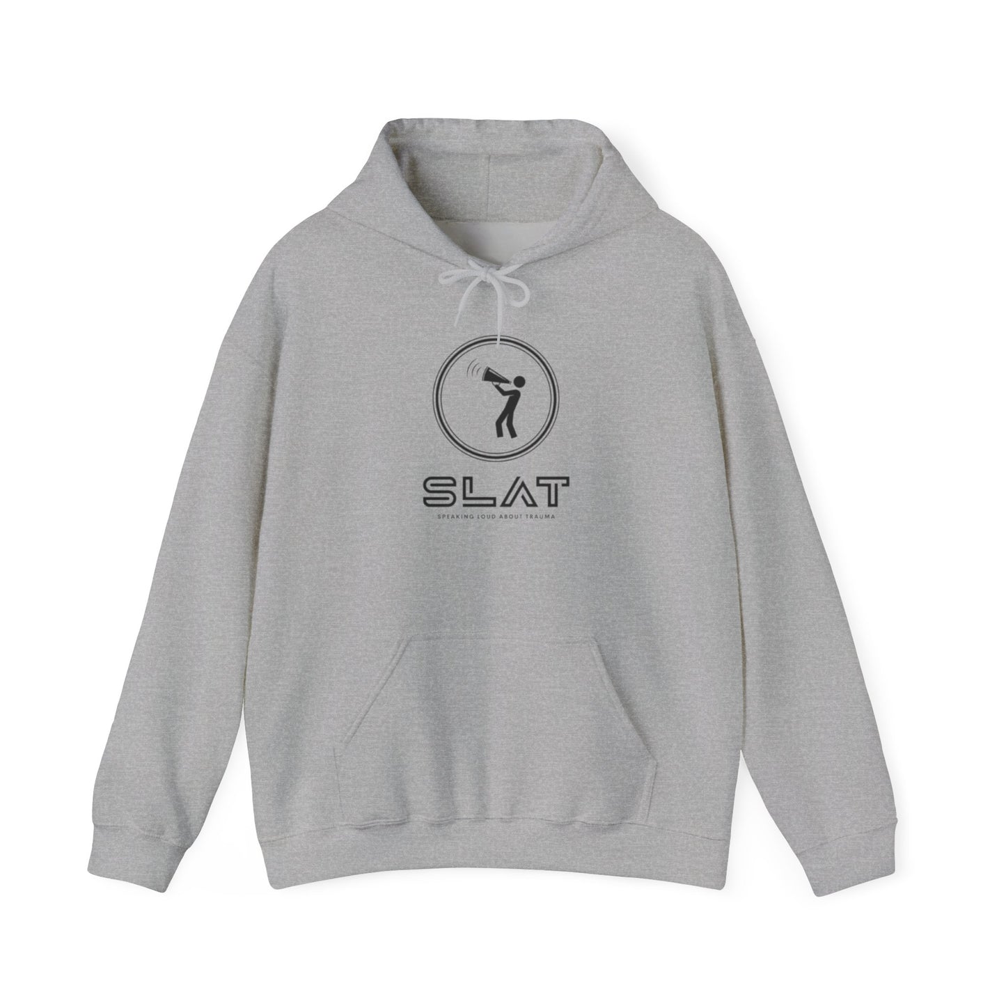 SLAT Unisex Heavy Blend Hooded Sweatshirt, Cozy Pullover, Everyday Comfort Wear