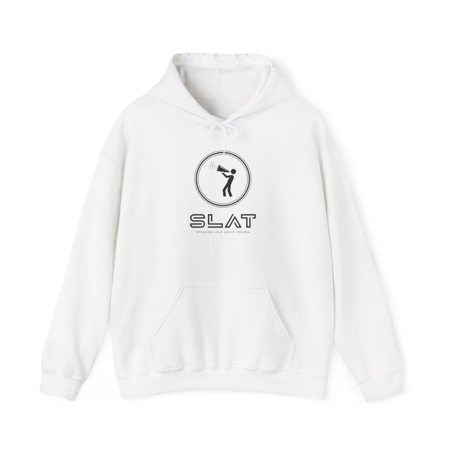 SLAT Unisex Heavy Blend Hooded Sweatshirt, Cozy Pullover, Everyday Comfort Wear
