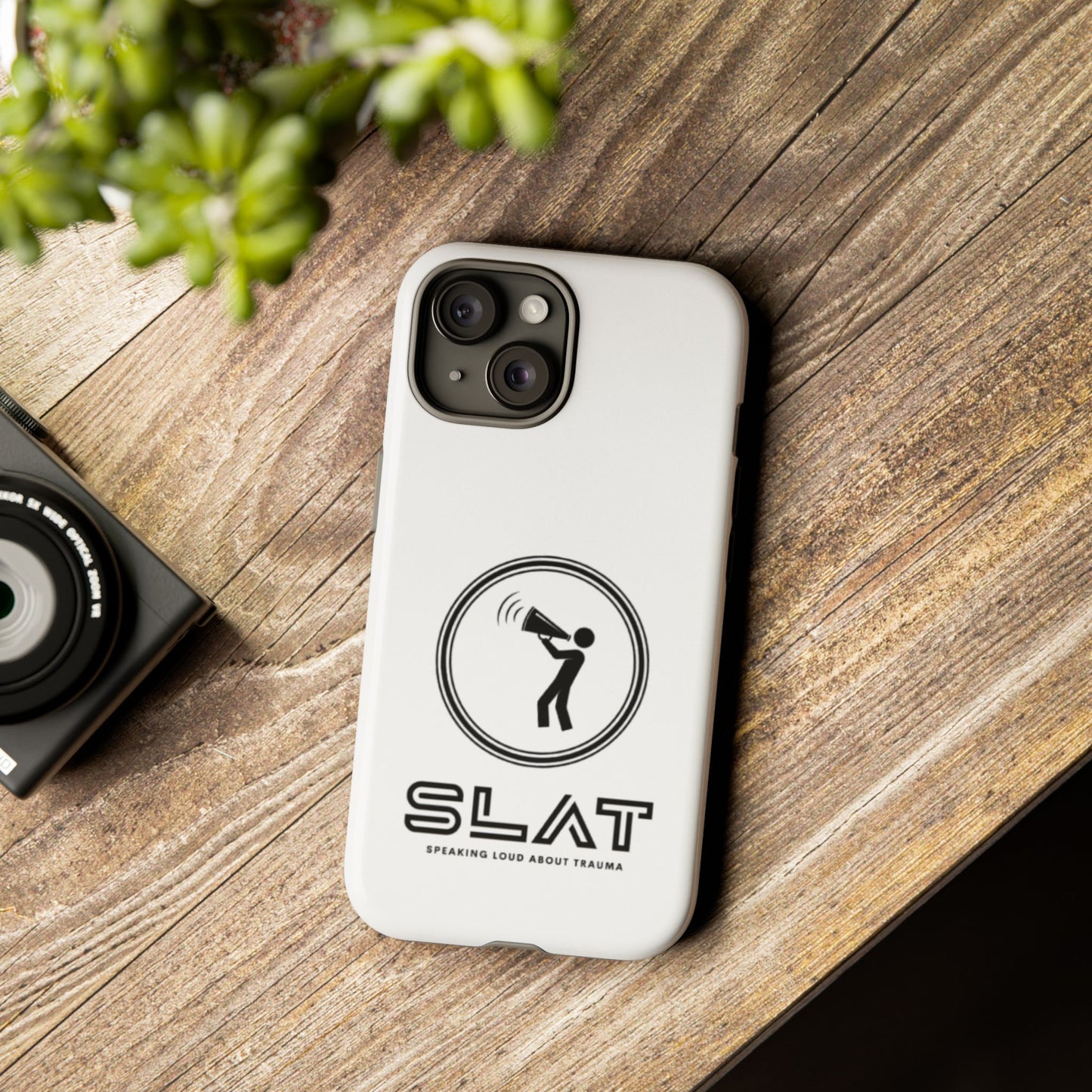 SLAT Tough Phone Case - Speak Loud About Trauma, Support Mental Health, Gift for Advocates, Durable and Stylish Cover, Unique Online Shop