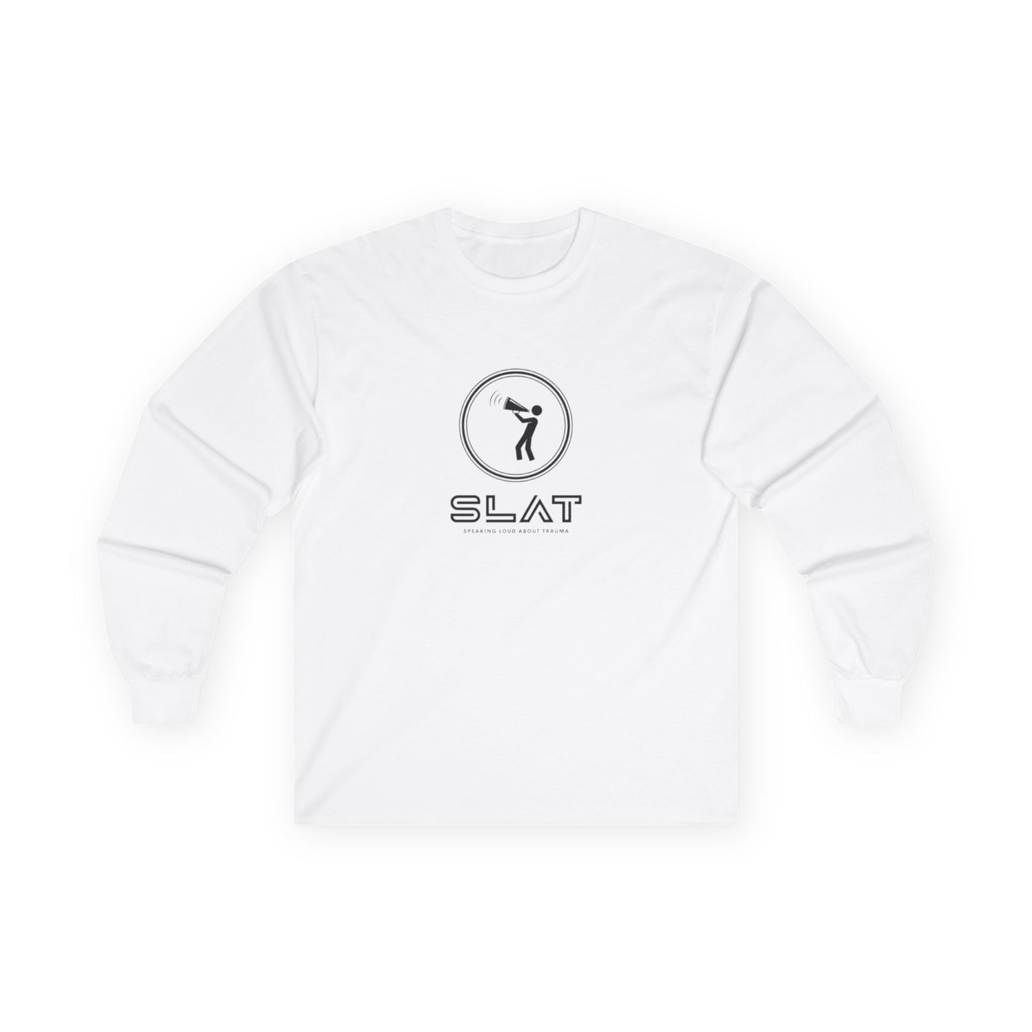 Unisex Long Sleeve Tee with SLAT Design - Perfect for Casual Wear, Holidays, Gifts, Outdoor Activities