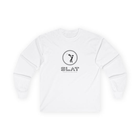 Unisex Long Sleeve Tee with SLAT Design - Perfect for Casual Wear, Holidays, Gifts, Outdoor Activities