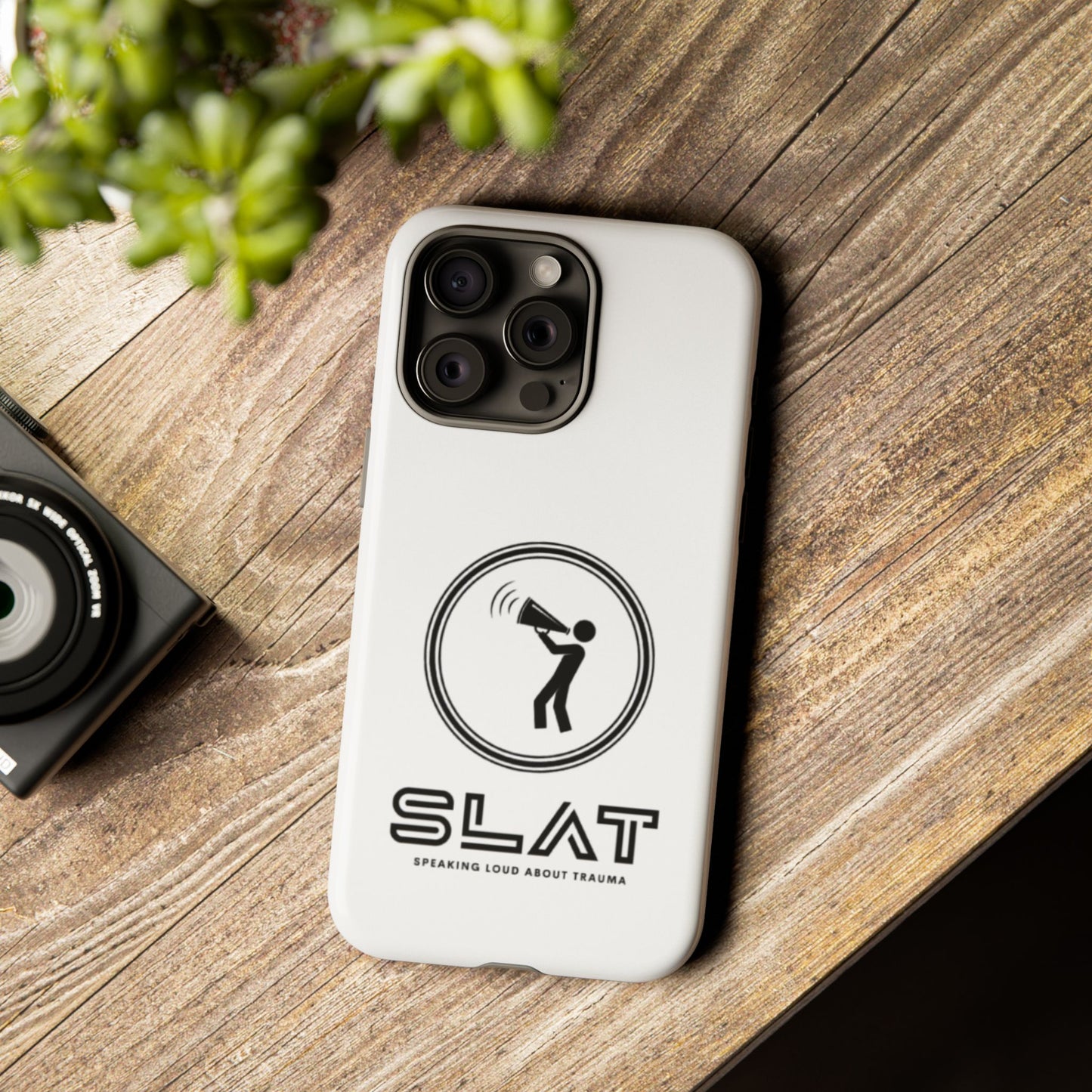 SLAT Tough Phone Case - Speak Loud About Trauma, Support Mental Health, Gift for Advocates, Durable and Stylish Cover, Unique Online Shop