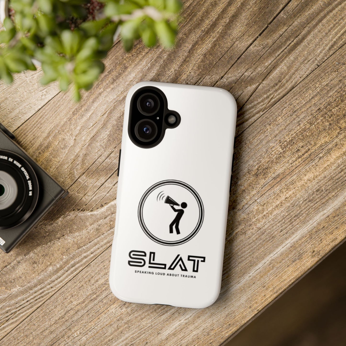 SLAT Tough Phone Case - Speak Loud About Trauma, Support Mental Health, Gift for Advocates, Durable and Stylish Cover, Unique Online Shop