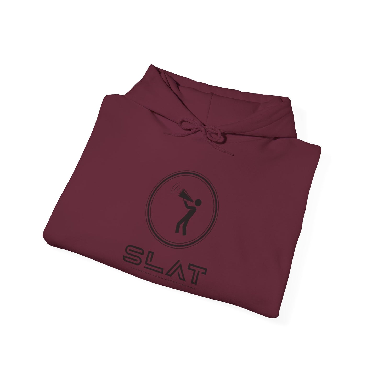 SLAT Unisex Heavy Blend Hooded Sweatshirt, Cozy Pullover, Everyday Comfort Wear