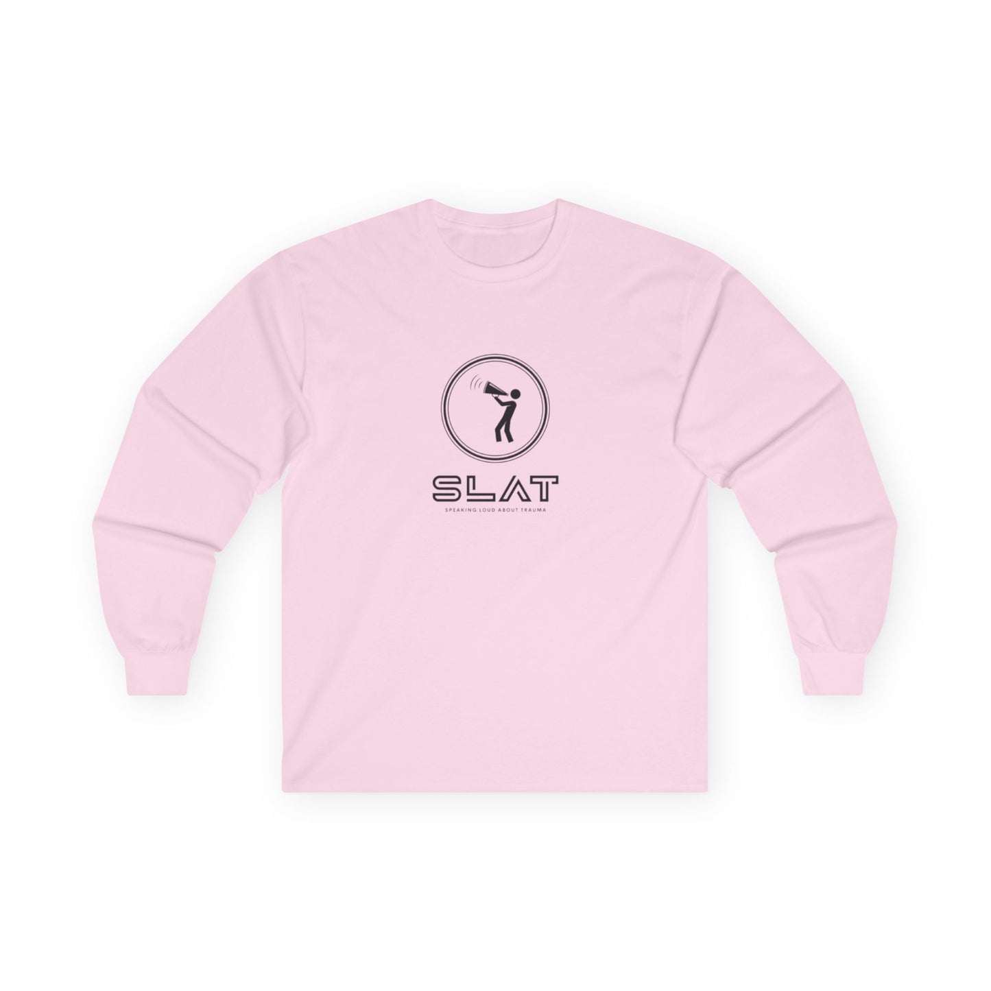 Unisex Long Sleeve Tee with SLAT Design - Perfect for Casual Wear, Holidays, Gifts, Outdoor Activities