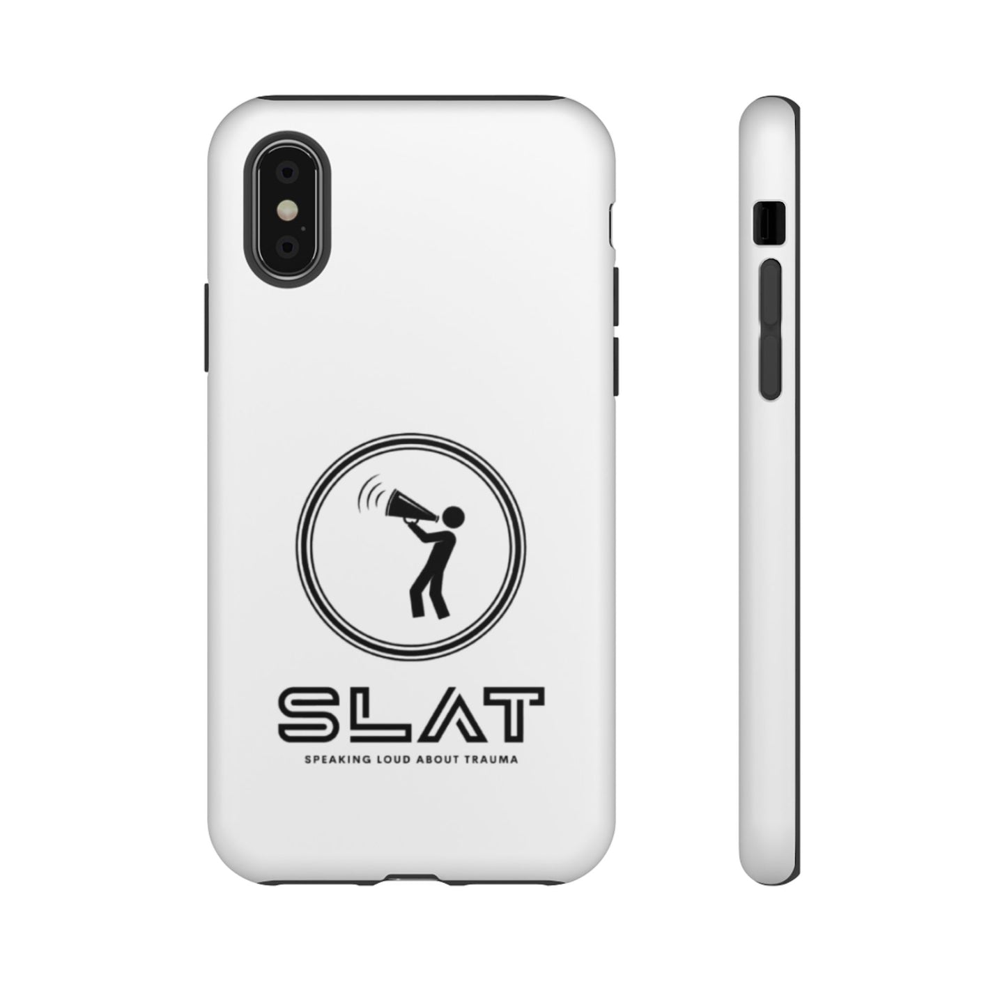 SLAT Tough Phone Case - Speak Loud About Trauma, Support Mental Health, Gift for Advocates, Durable and Stylish Cover, Unique Online Shop