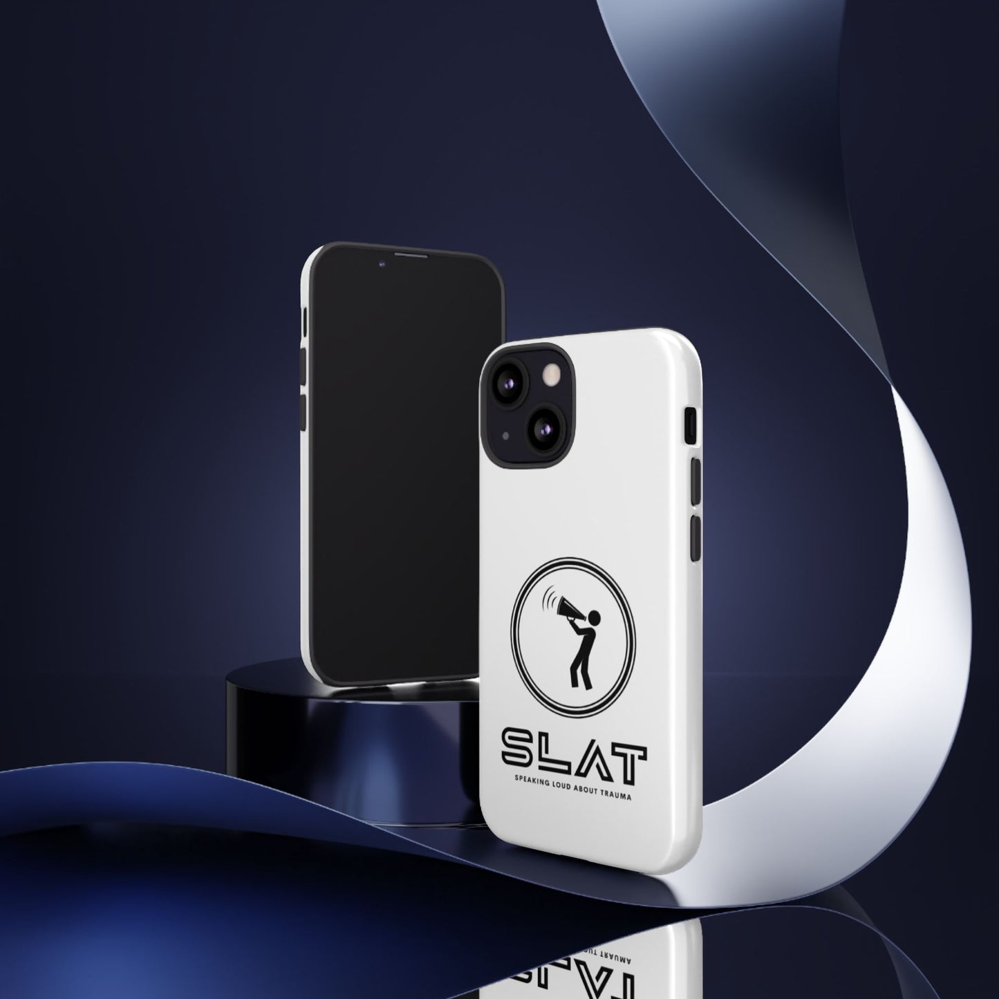 SLAT Tough Phone Case - Speak Loud About Trauma, Support Mental Health, Gift for Advocates, Durable and Stylish Cover, Unique Online Shop