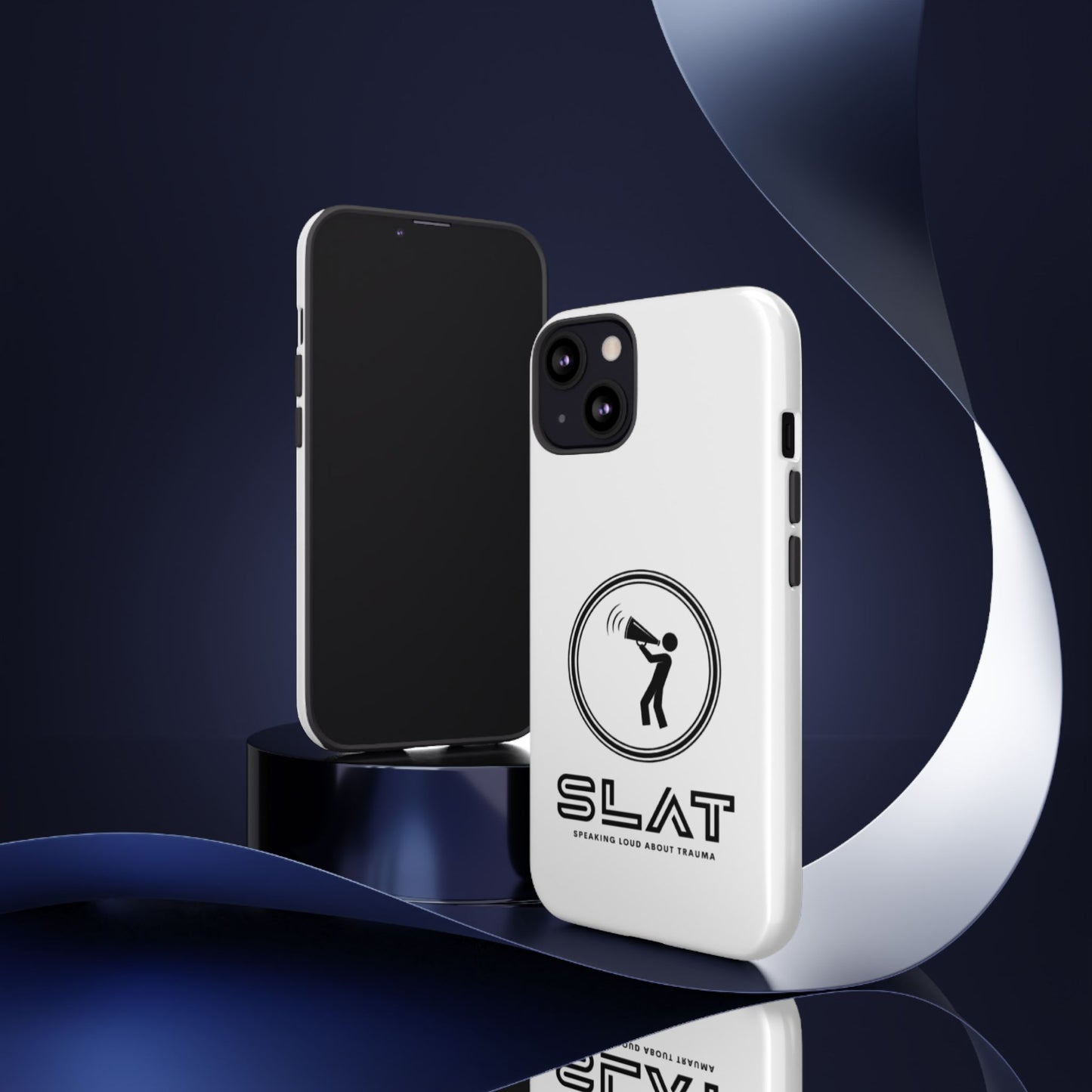 SLAT Tough Phone Case - Speak Loud About Trauma, Support Mental Health, Gift for Advocates, Durable and Stylish Cover, Unique Online Shop