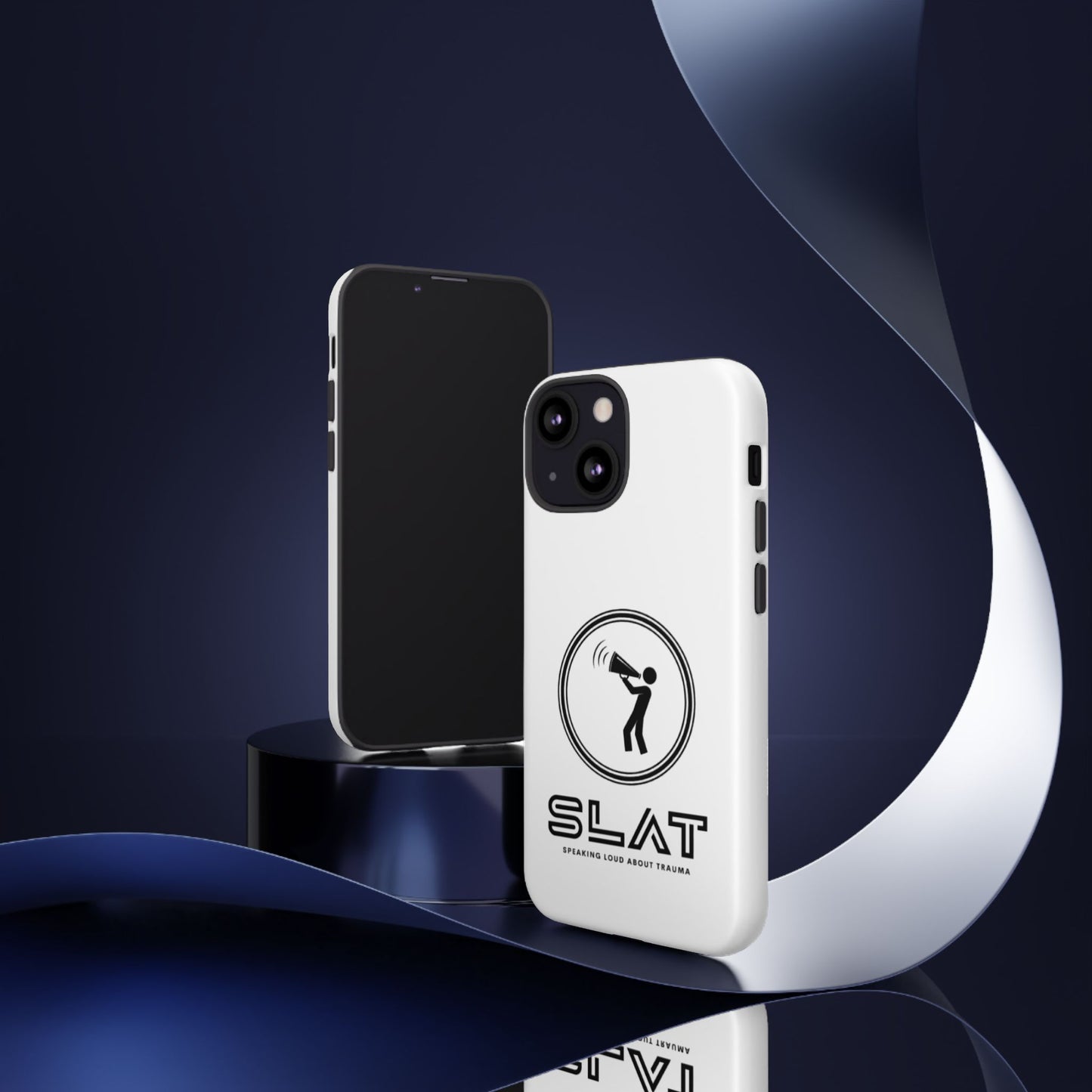 SLAT Tough Phone Case - Speak Loud About Trauma, Support Mental Health, Gift for Advocates, Durable and Stylish Cover, Unique Online Shop